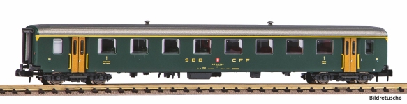 PIKO 94383 - N - Personenwagen EW I 1. Kl, SBB, Ep. IV